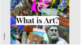 What is Art? First day of art class bundle