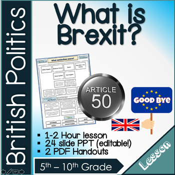 Brexit Worksheets Teaching Resources Teachers Pay Teachers