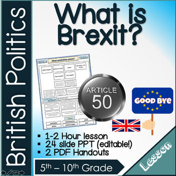 Preview of What is Brexit ? Lesson pack
