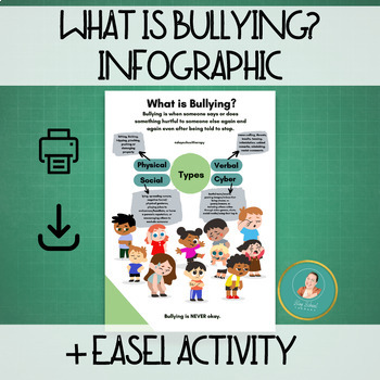 Preview of What is Bullying Social-Emotional Lesson, Anti-Bullying, SEL, Upstander