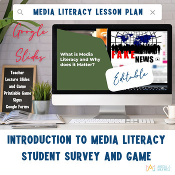 Preview of What is Digital Media Literacy? Introduction to Media Literacy for High School
