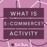 What is E-Commerce? Activity
