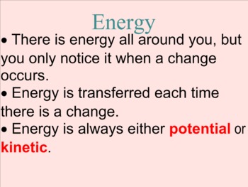 Preview of What is Energy?