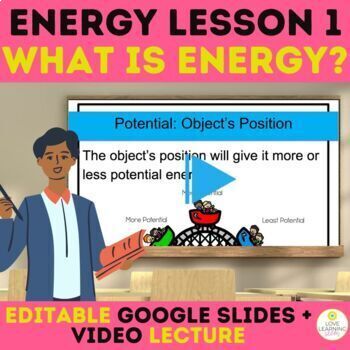 Preview of What is Energy Powerpoint Presentation - Editable Google Slides