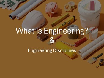 Preview of What is Engineering?  Engineering disciplines: Power point presentation