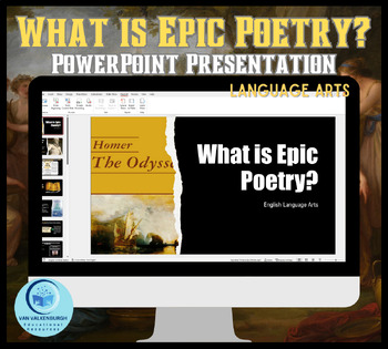 Preview of What is Epic Poetry? PowerPoint