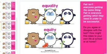 Preview of What is Fair? Equality vs Equity Lesson