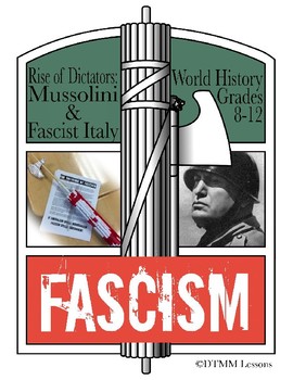 Preview of What is Fascism? Rise of Dictators: Mussolini