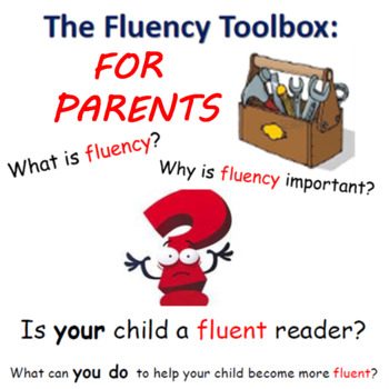 Preview of What is Fluency?  Parent Information Night and Conferences