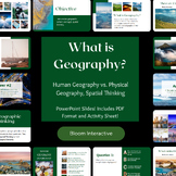 What is Geography Intro Day 1 Lesson 6-12  (PPT, PDF Homes