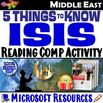 Preview of What is ISIS? Reading Comprehension Activity | 5 Things to Know | Microsoft
