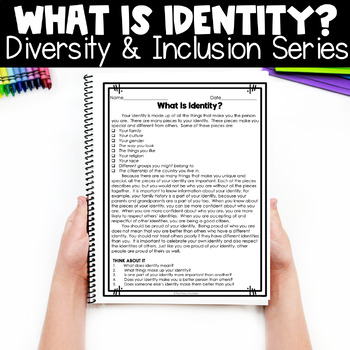 Preview of What is Identity? A Read Aloud to Teach and Discuss Identity and Diversity