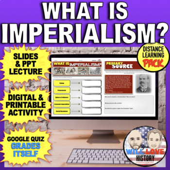 Preview of What is Imperialism? | World History | Digital Learning Pack