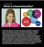 What is Intersectionality? Two day interactive lesson plan