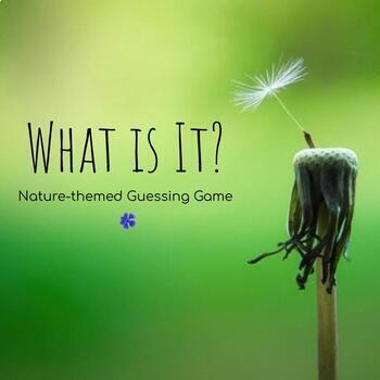 Preview of What is It?! Nature-Themed Guessing Game! - A Kahoot for fun ☆ Digital