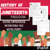 What is Juneteenth? Reading Comprehension, Informational &