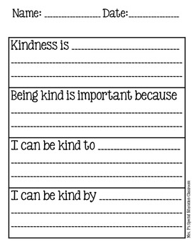 kindness narrative essay