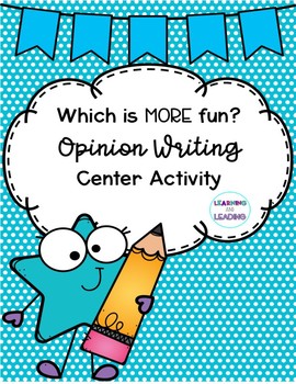 Fun Opinion Writing Worksheets Teaching Resources Tpt - opinion writing with roblox in 2020 opinion writing activities opinion writing writing activities