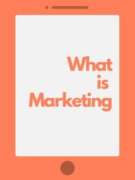 Preview of What is Marketing? Guided Notes