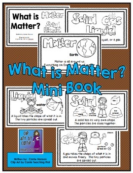 Preview of What is Matter? Mini Book (States of Matter/Water Cycle)