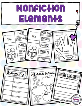 What is Nonfiction Elements, Anchor Charts, Activities by Fun in ...