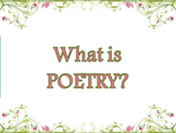 What is Poetry? Mini-Unit