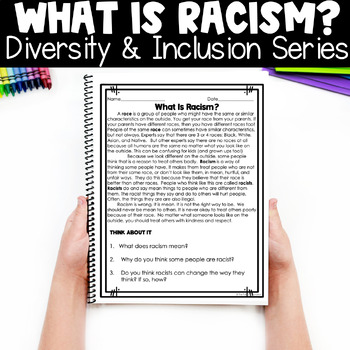 Preview of What is Racism? Activities to Teach and Discuss Antiracism