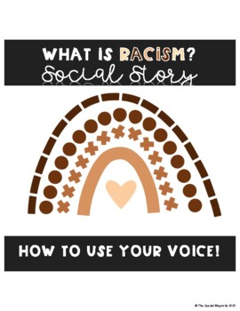 Preview of What is Racism Social Story FREE