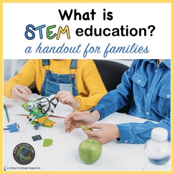 Preview of What is STEM?  A Parent Handout