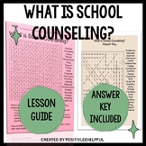 What is School Counseling?