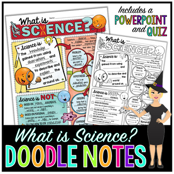 Preview of What is Science? Doodle Notes | Science Doodle Notes