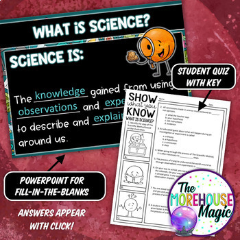 What is Science? Doodle Notes | Science Doodle Notes by The Morehouse Magic