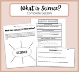 What is Science? - Worksheet, Google Slides, Guided Notes 