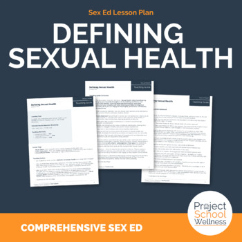 Sexual health decision making TPT