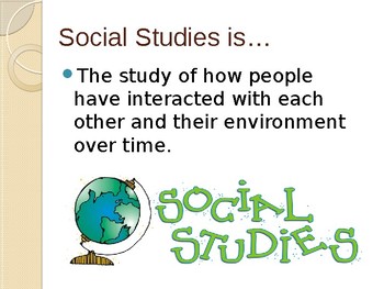 What is Social Studies? PowerPoint Overview of 5 Branches of Social ...