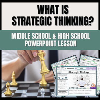Preview of What is Strategic Thinking - Careers Lesson