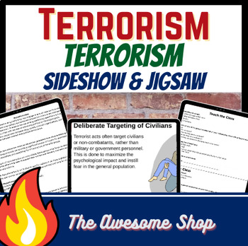 Preview of What is Terrorism Bundle for High School Current Events and History