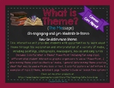 What is Theme?- Explore The Message Unit- Fun and Interactive!