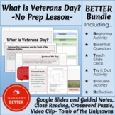 What is Veterans Day? - No Prep Digital Lesson 