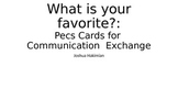 What is Your Favorite: PECS Cards for Communication
