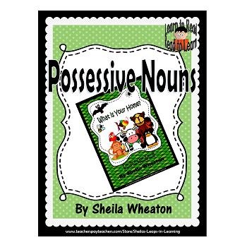 Preview of What is Your Home? - A READ TO LEARN Book About Possessive Nouns