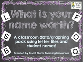 What is Your Name Worth? ~ Back to School Activity for Int