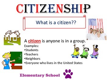 What is a Citizen? by Katherine Crisson | Teachers Pay Teachers