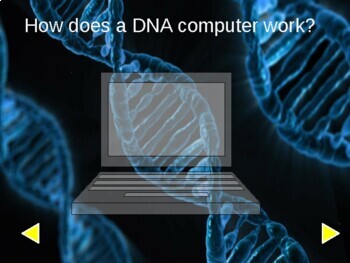 Preview of What is a DNA Computer? STEM activity (Home School and Student Edition)