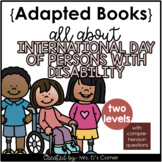 What is a Disability? Adapted Books [Level 1 + 2] Digital 