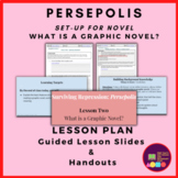 What is a Graphic Novel?- Persepolis Set Up Lesson (Slides