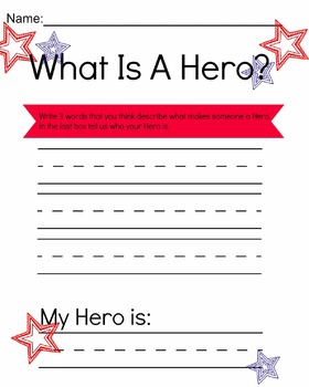 Preview of What is a Hero
