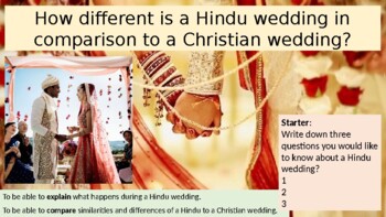 Preview of What is a Hindu wedding like?