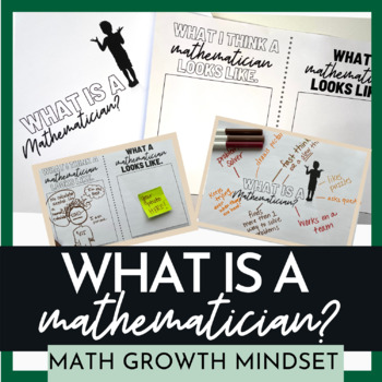 Preview of What is a Mathematician? Math Classroom Community