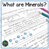 Introduction to Minerals - PPT and Worksheets